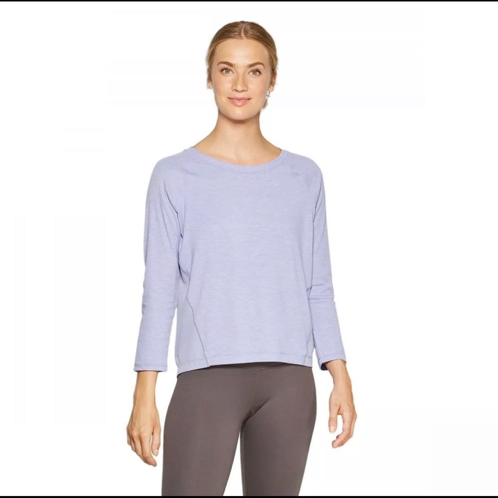 NWT C9 by Champion Airo Duo Dry 3/4 Sleeve Woven